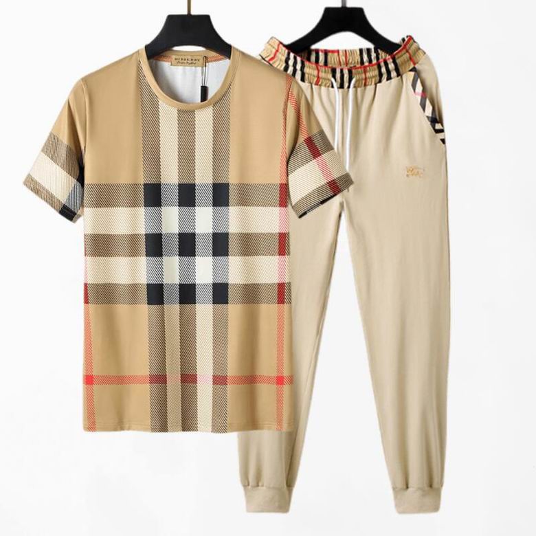 men Burberry suits set-029
